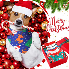 Kigeli bandanas navidad copos-nieve tela suave y cómoda