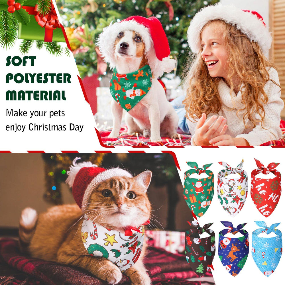 Kigeli bandanas navidad patrones variados para looks festivos y fotos