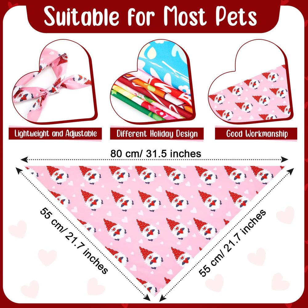 Bandanas Kigeli para perros, arcoíris brillantes para celebraciones y fotos alegres.