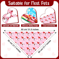 Bandanas Kigeli para perros, arcoíris brillantes para celebraciones y fotos alegres.