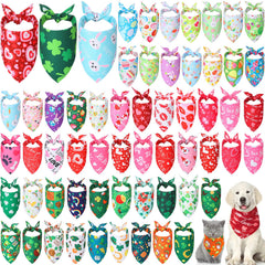 Bandanas Kigeli para perros con corazones, ideal para fiestas y sesiones de fotos.
