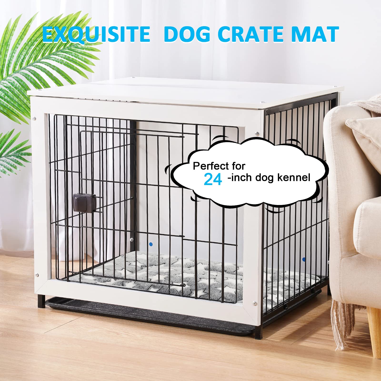 Cama Kigmmro lavable a máquina, fácil de limpiar.