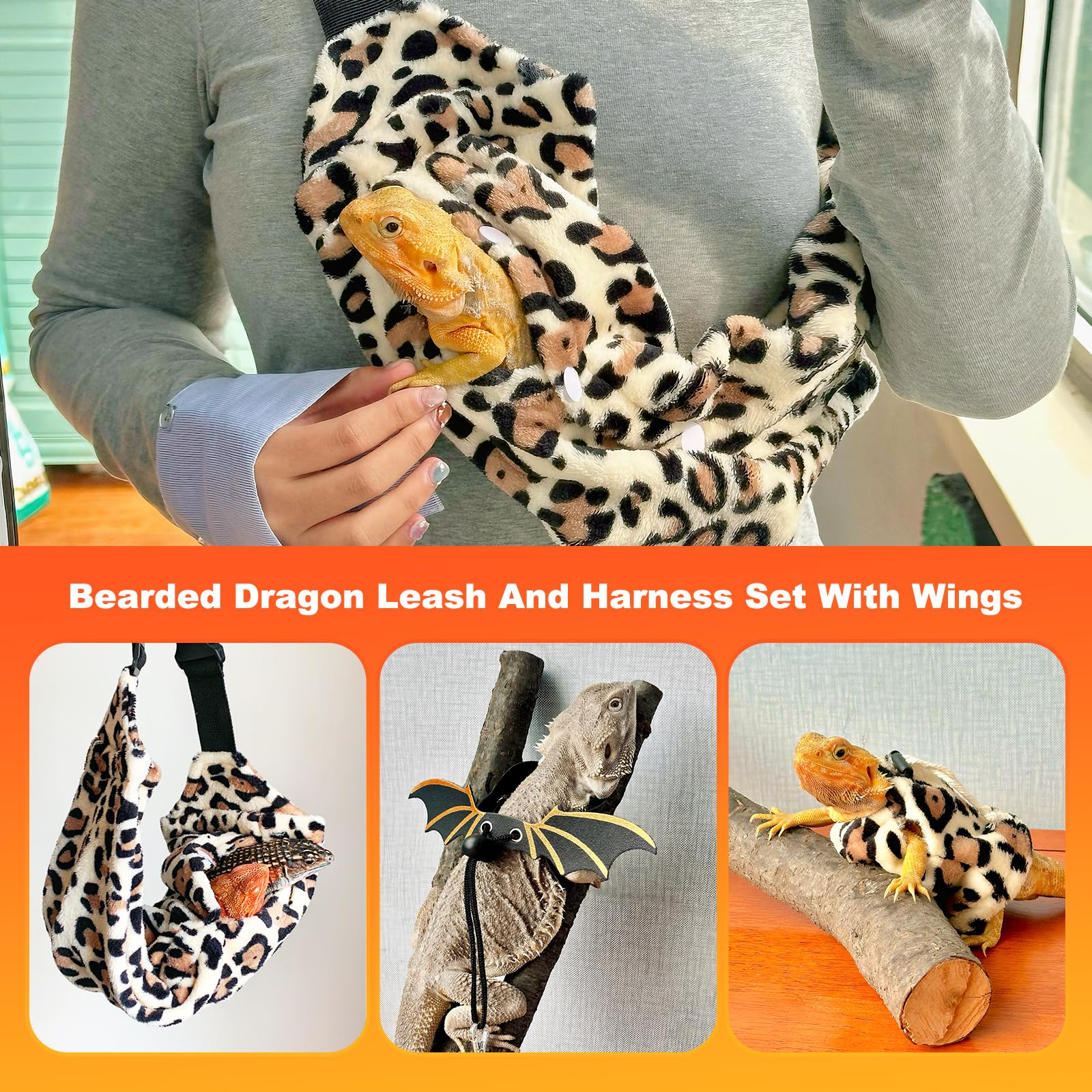 Set completo de 3 piezas de Kiiocwev para paseos y cuidados diarios