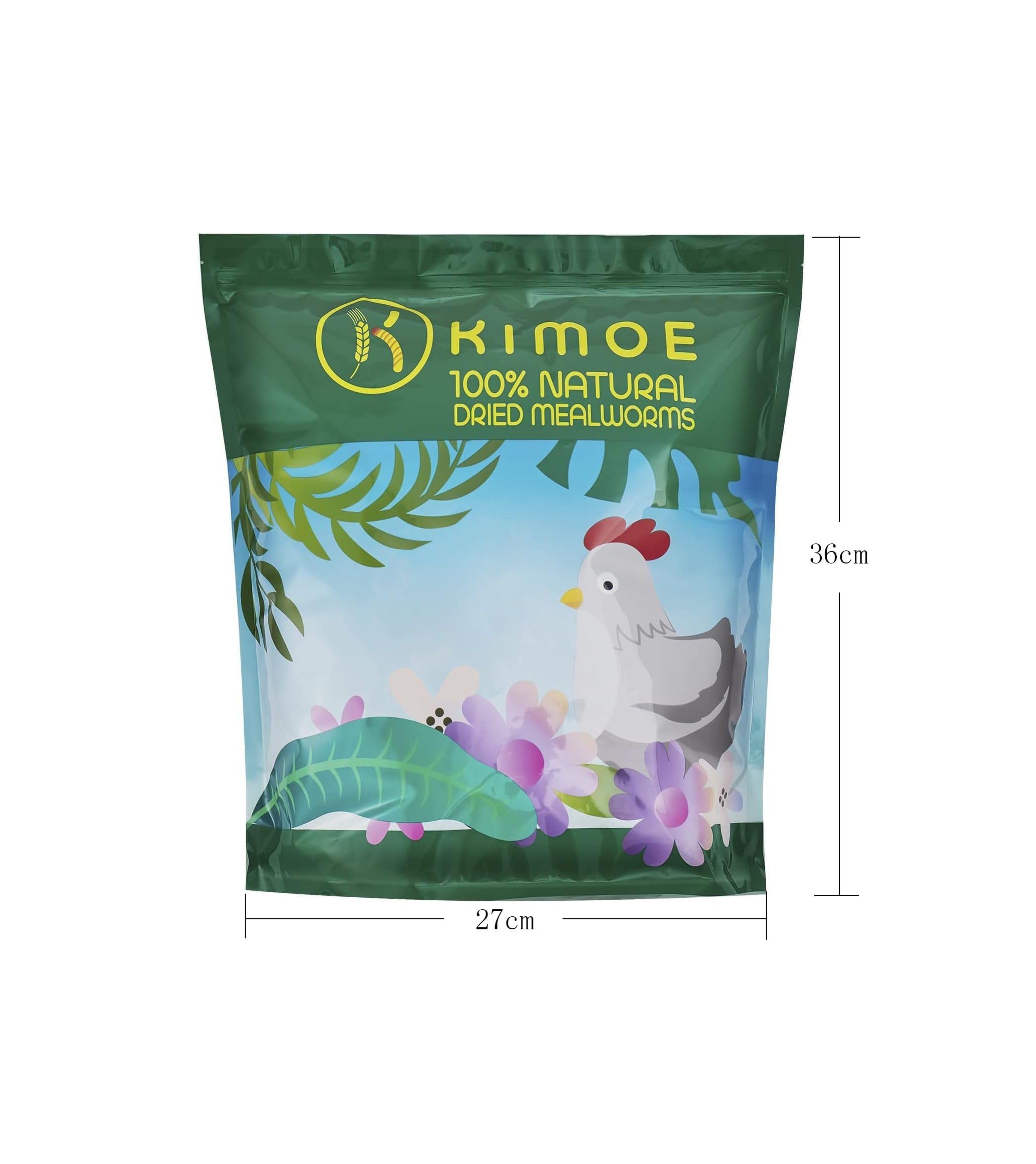 Kimoe gusanos deshidratados detalle-textura, primer plano, alimento nutritivo para aves.