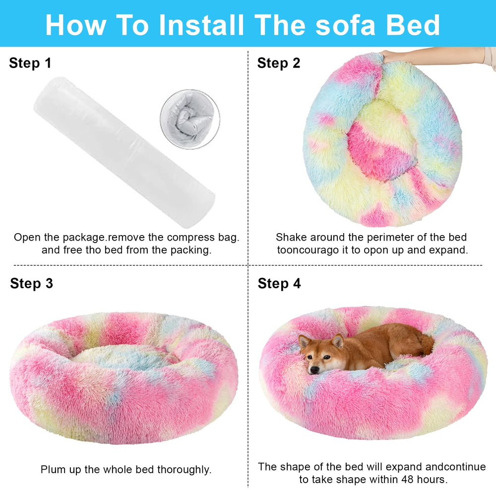 Borde elevado de la cama Kimpets brinda sensación de seguridad y apoyo suave.