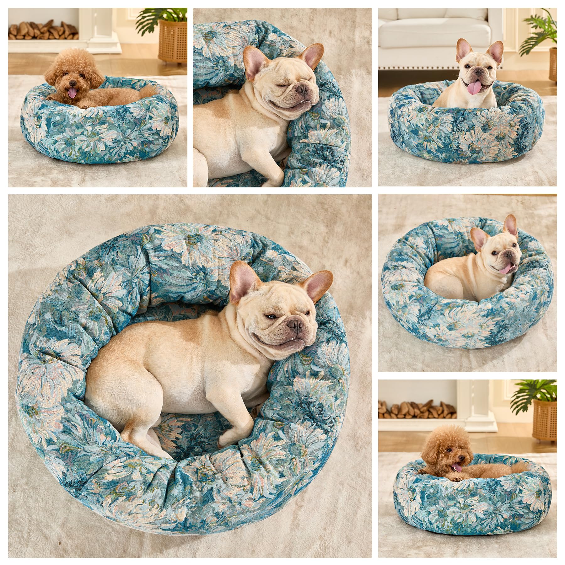 Cama Kimpets borde acolchado ofrece soporte para cabeza y cuello
