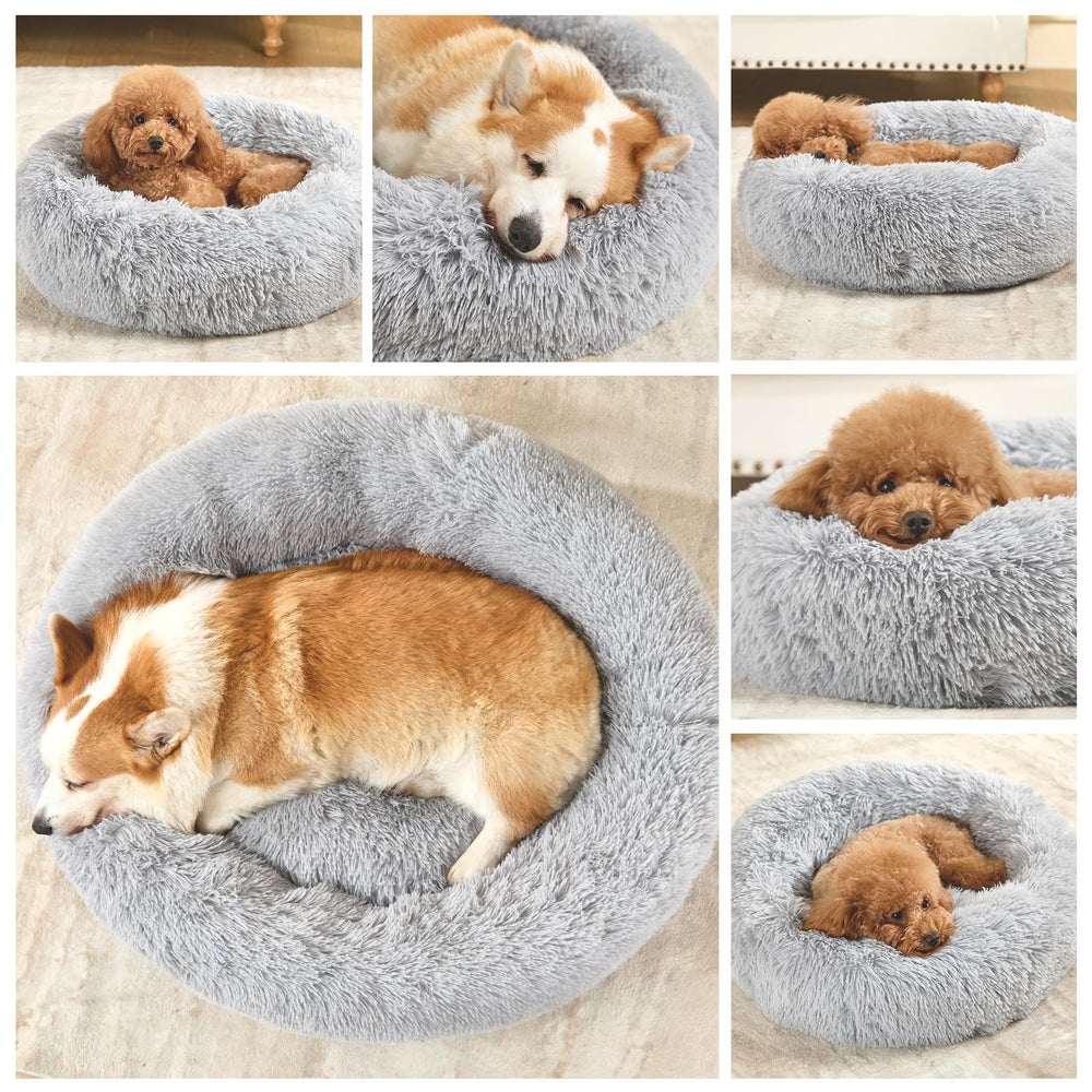 Kimpets cama donut pequeña: calidez para razas mini y uso diario.