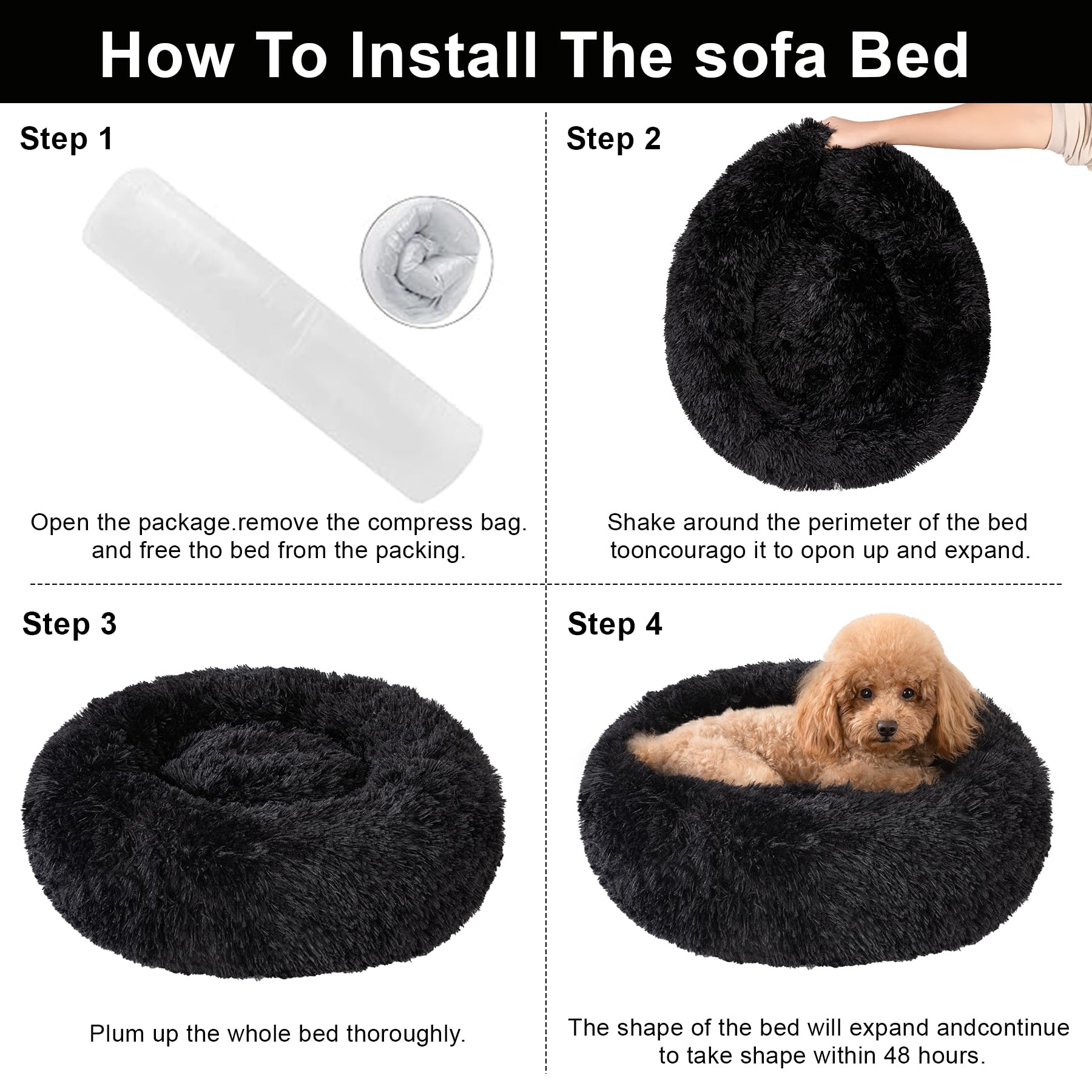 Tallas variadas de Kimpets para perros pequeños, medianos y grandes.