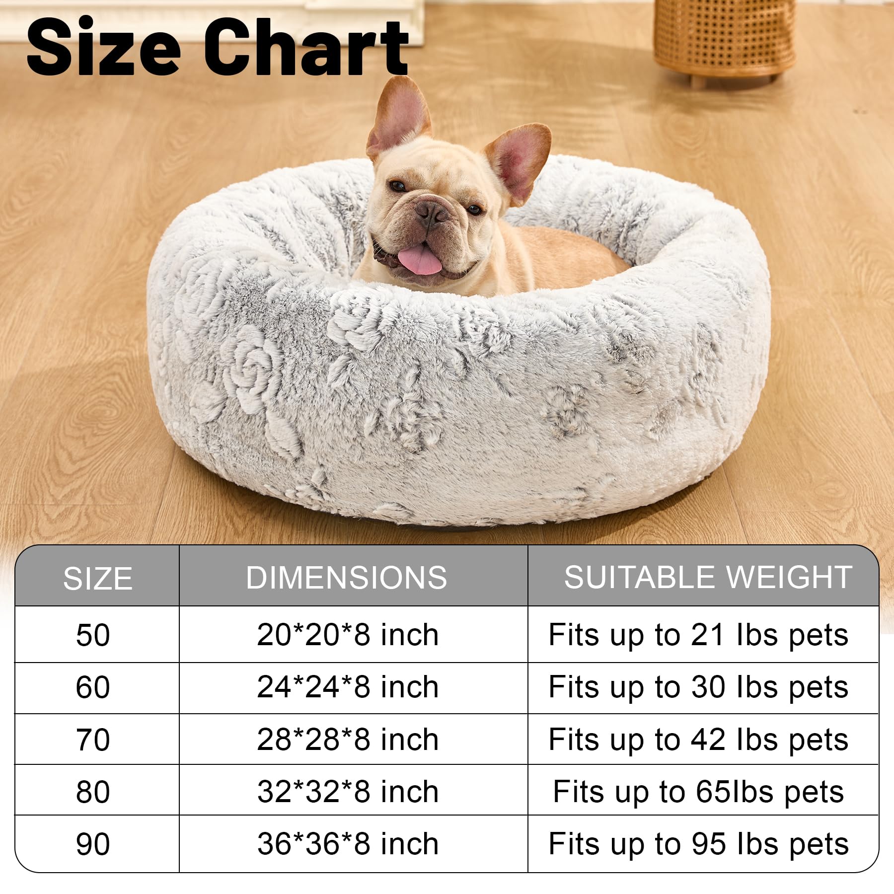Cama de 24 pulgadas Kimpets Rosa, ideal para espacios pequeños y medianos