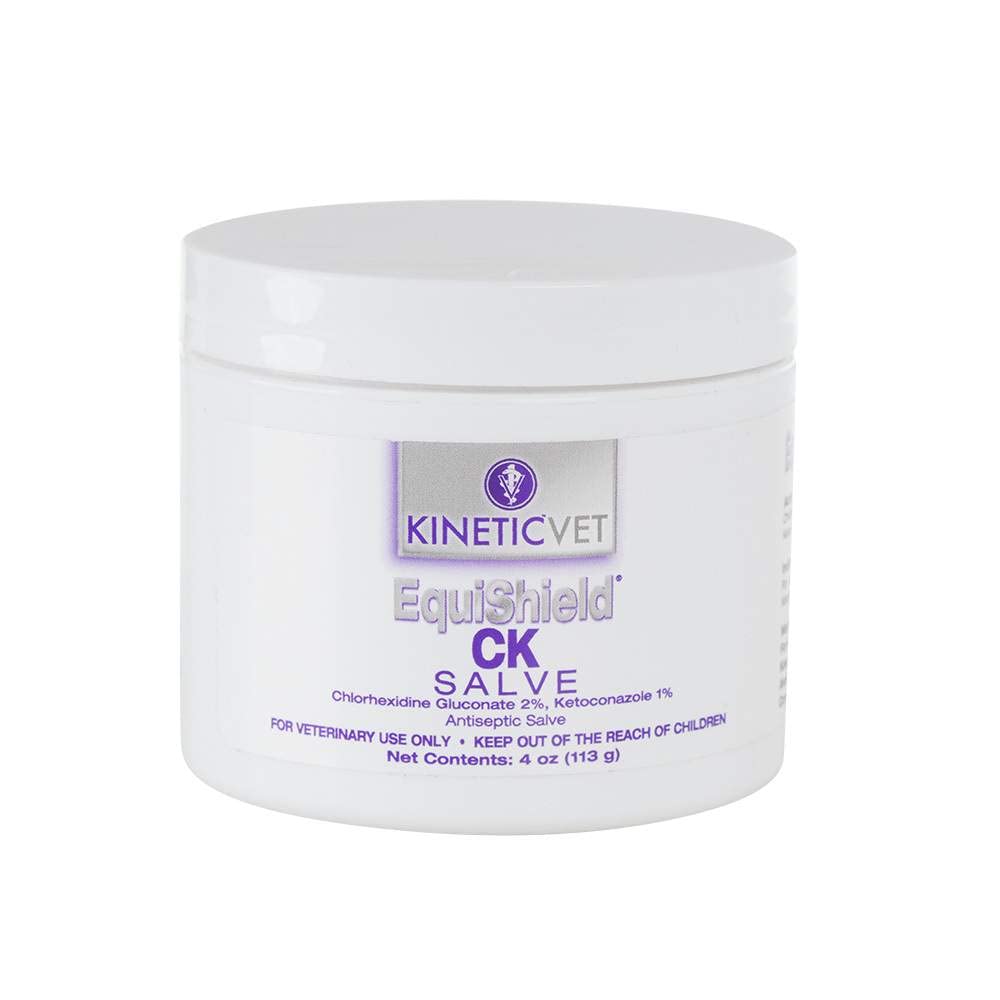 Kinetic Vet EquiShield CK Salve en tubo de 4oz para uso tópico en piel y pelaje