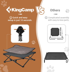 KingCamp bolsa Oxford para transporte y almacenamiento práctico de la cama.