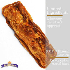 Kingdom Pets jerky para entrenamiento, ideal para reforzar conductas con premio sabroso.