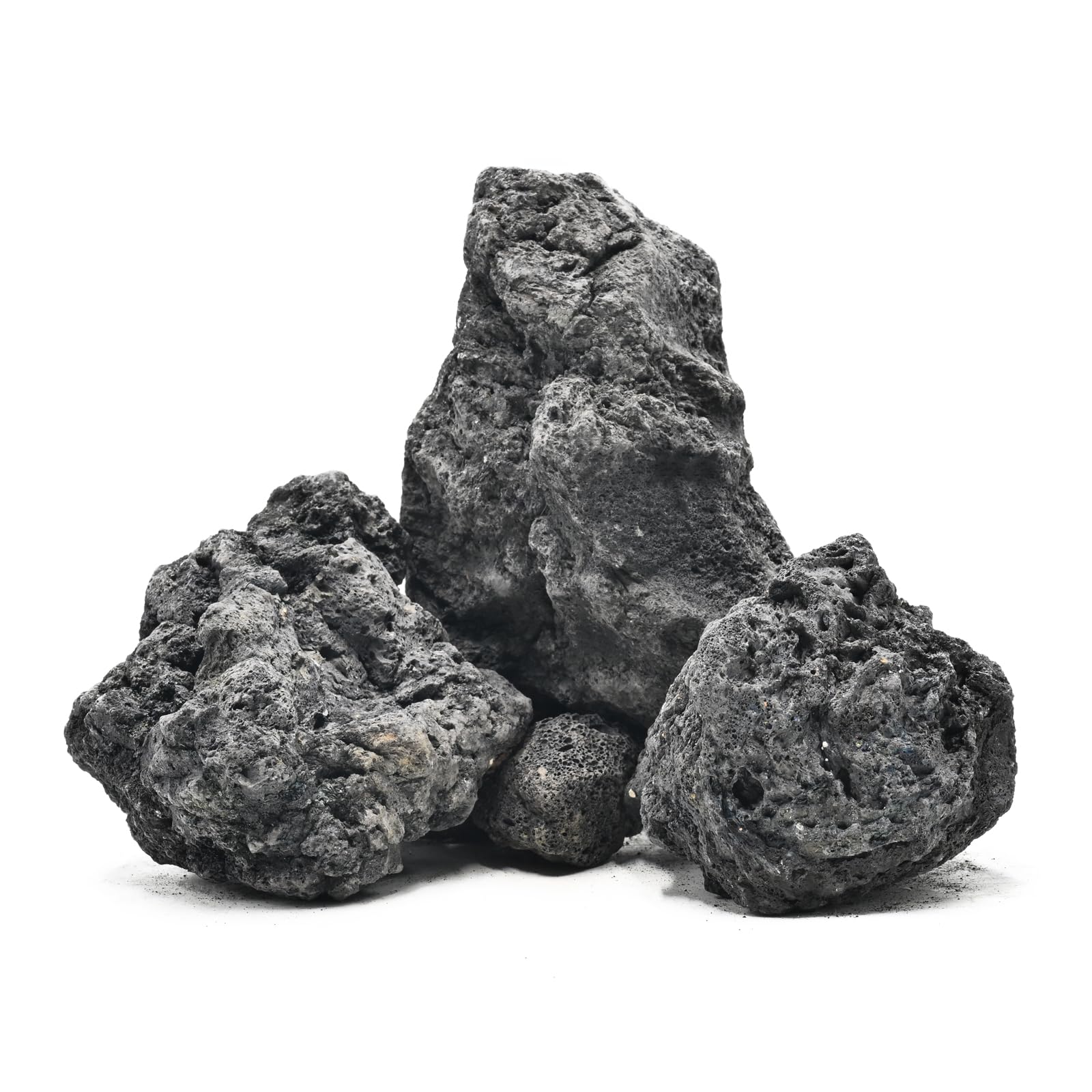 KINGRUI piedra volcánica porosa para acuario mejora biofiltración y estética