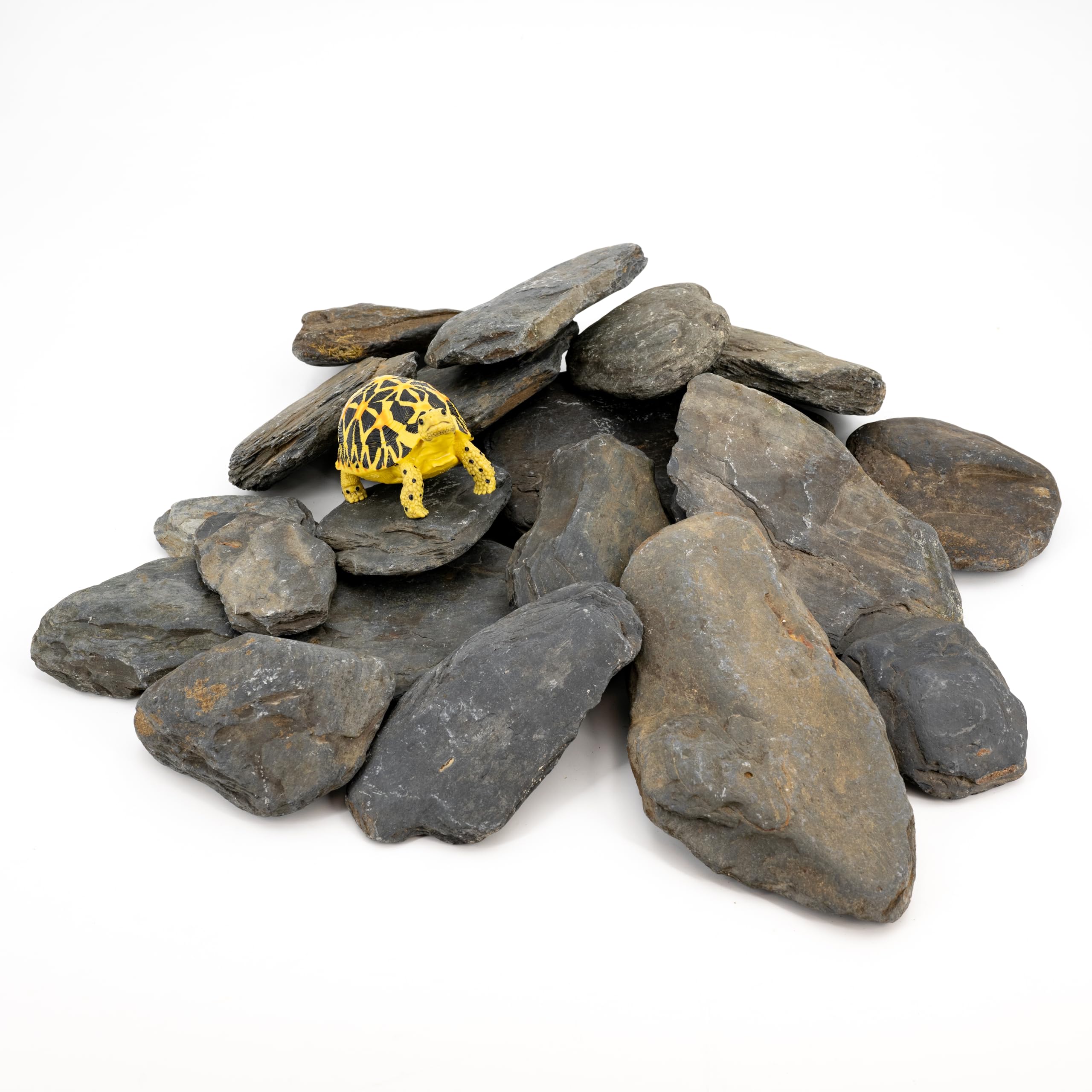 Piedras de laja apilables KINGRUI para crear paisajes en acuario