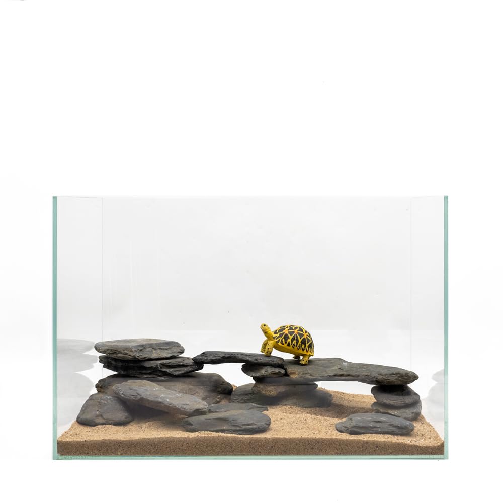 Piedras de laja KINGRUI para esconderse de peces y refugio