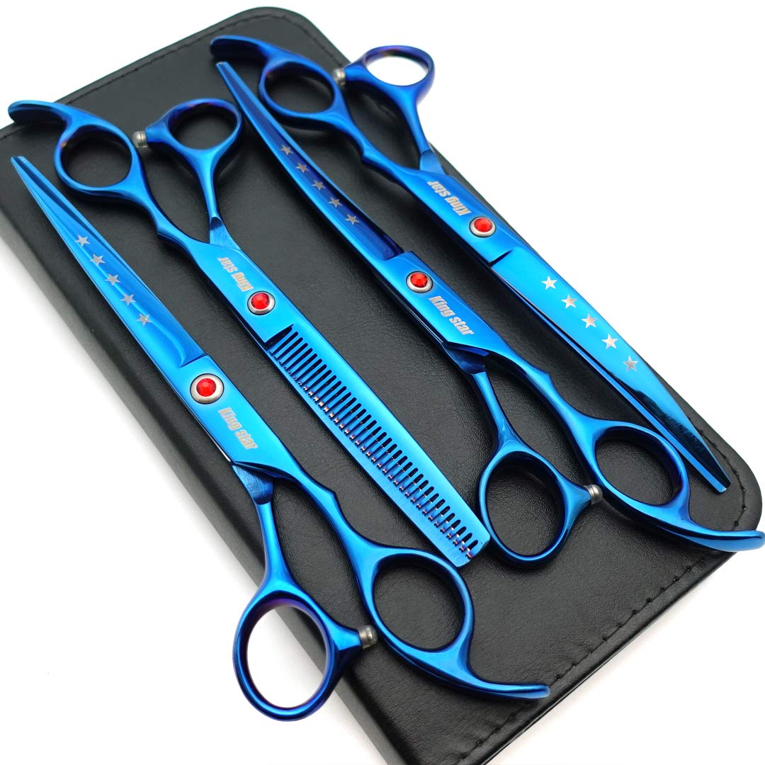 KINGSTAR tijeras rectas de 7 pulgadas con filo estable para cortes precisos.