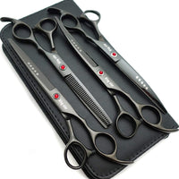 KINGSTAR tijeras rectas para perros, rendimiento de corte limpio y preciso.
