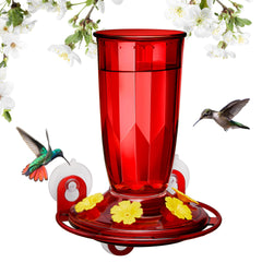Kingsyard comedero colibrí para ventana con néctar de 14oz, fácil de observar desde casa