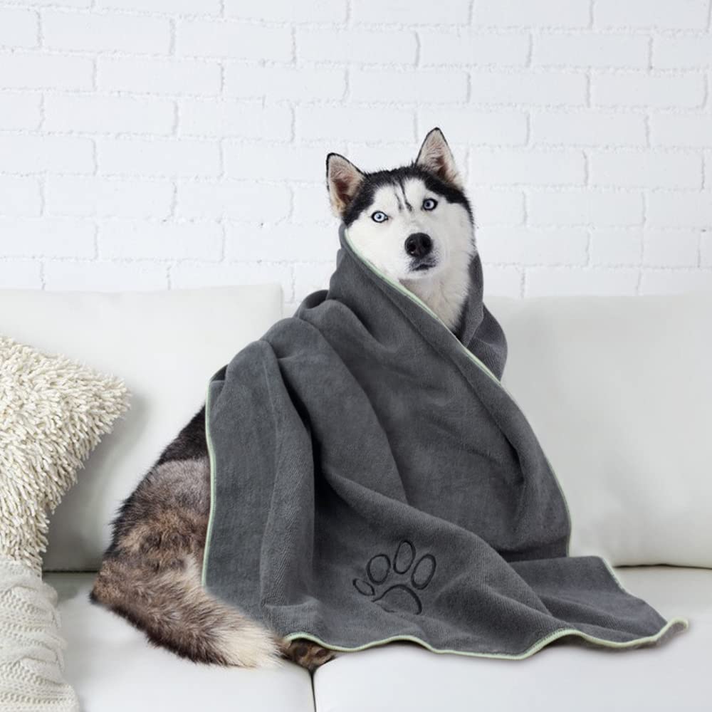 KinHwa toalla para baño de gatos y perros, versátil para baños y juegos.
