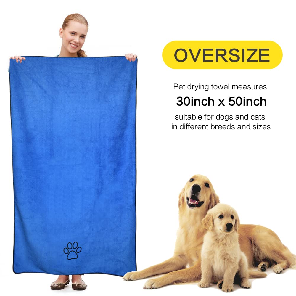 KinHwa toalla para mascotas, secado rápido y cómodo.