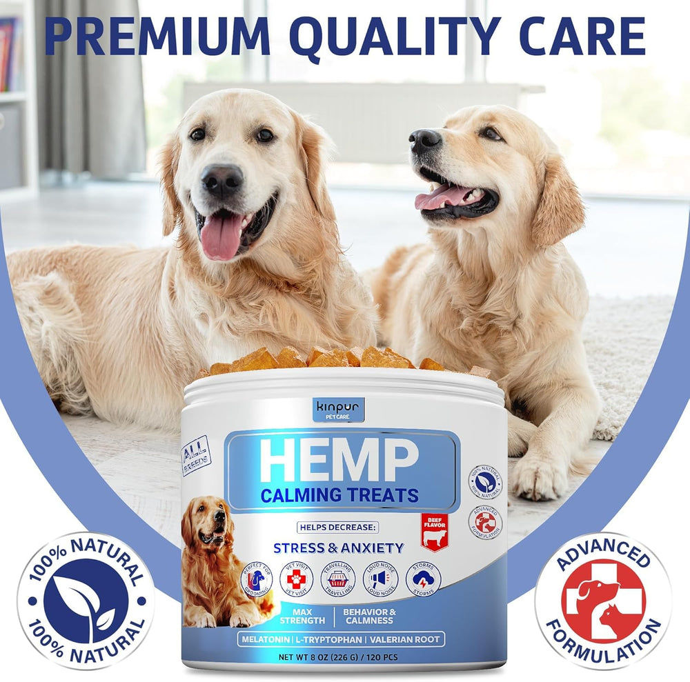 Kinpur Cuidado Mascotas: ingredientes clave valeriana y melatonina para enfoque suave