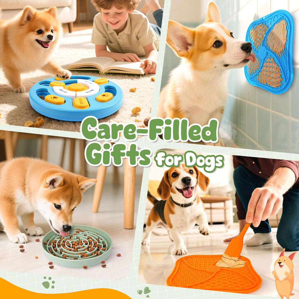 KIPRITII conjunto completo de enriquecimiento para perros, ideal para aprendizaje y juego.