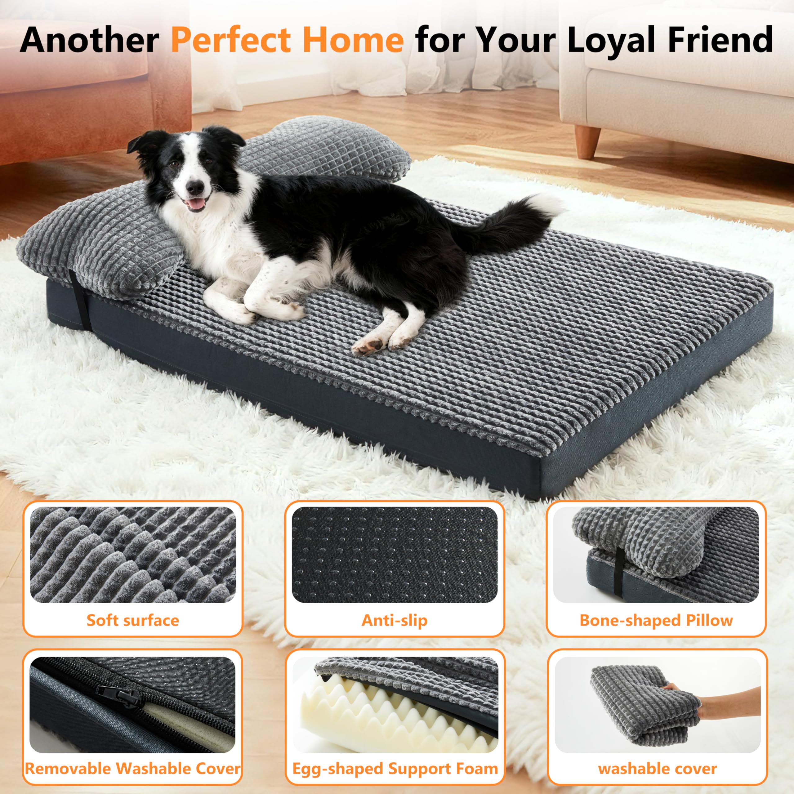 Almohada desmontable para soporte adicional del cuello en KISYYO.