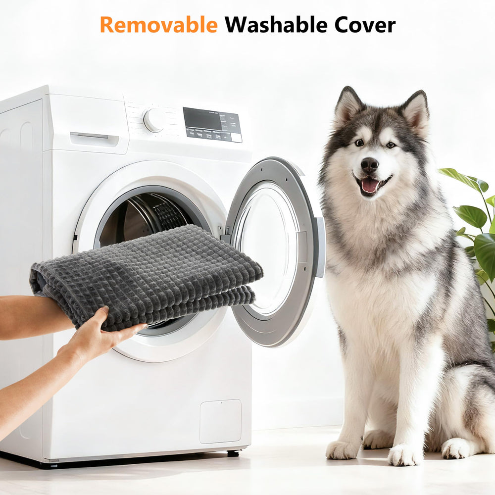 Funda removible y lavable de KISYYO para limpieza rápida.