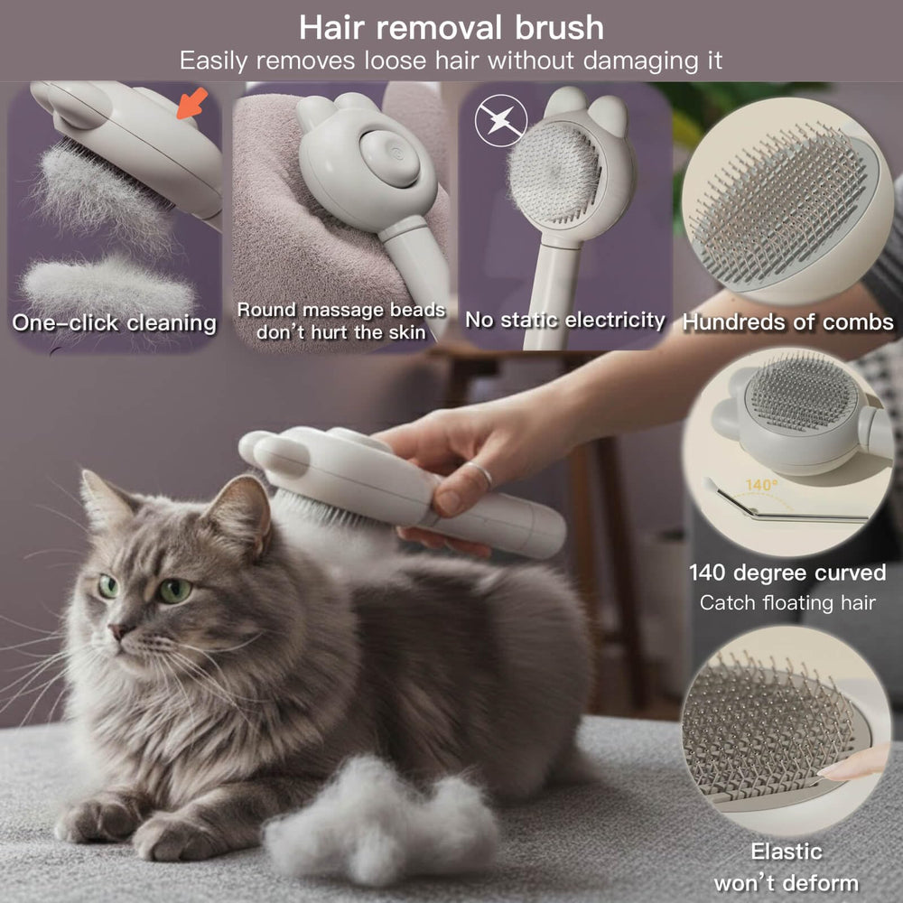 Kit de cuidado mascotas: guantes de lavado para baño cómodo.