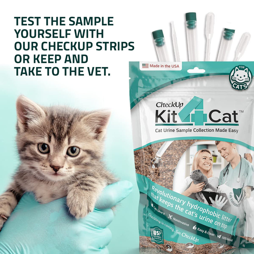 KIT4CAT tubos de pruebas para monitoreo de salud en casa.
