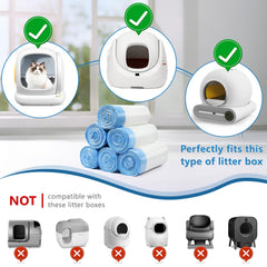 Kitcanis funda compatible con MeoWant MW-SC01/SC02, fácil desecho