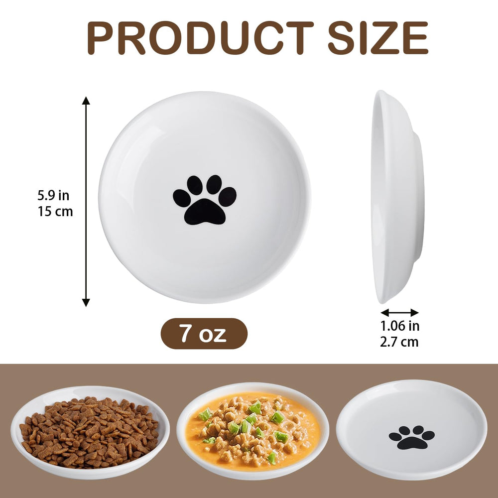 Tazones para gatos con patitas de gatito para estimular el apetito