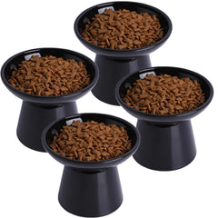 KitchenLestar tazones gatos elevados 6,2 pulgadas brindan acceso cómodo para comer