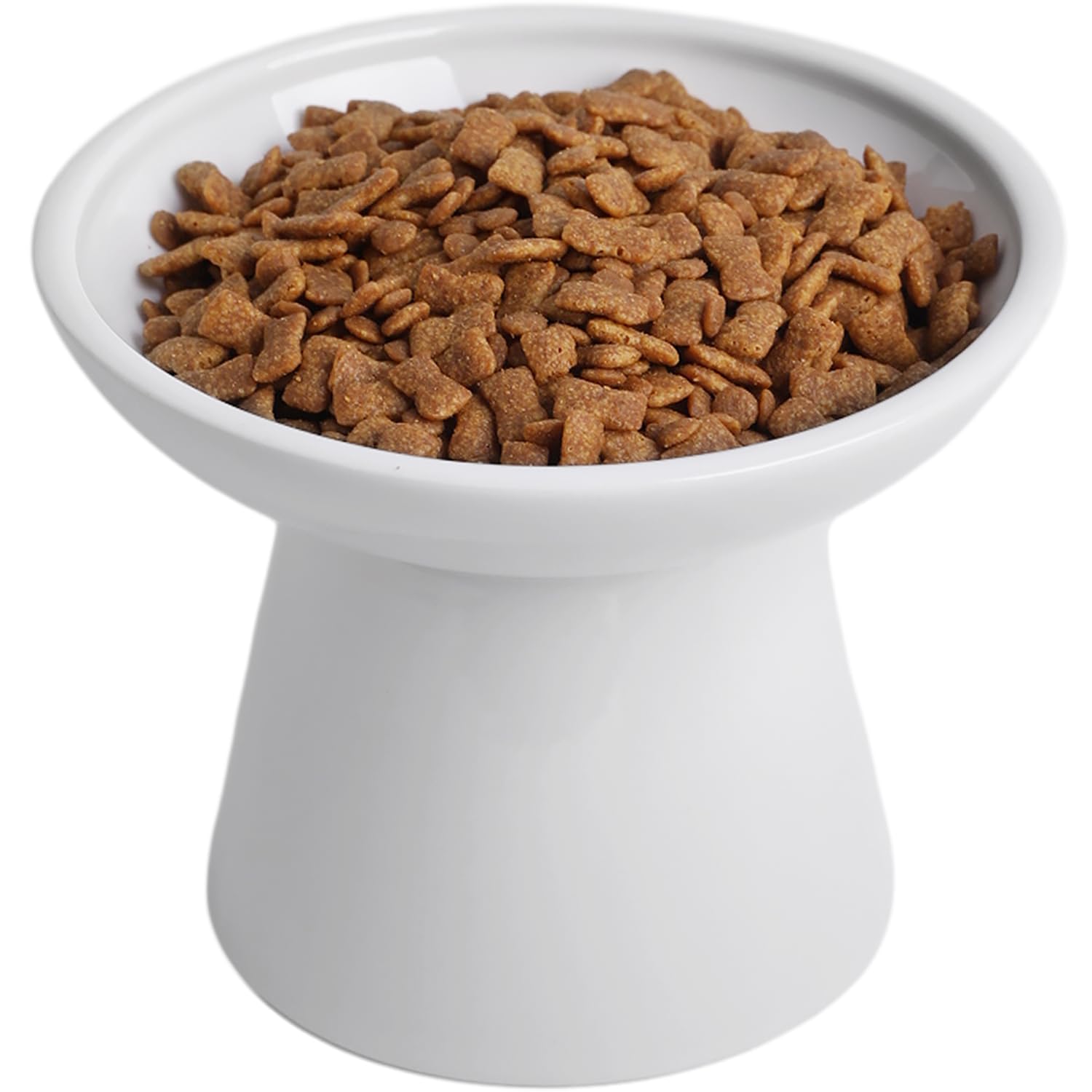 KITCHENLESTAR tazones elevados ceramica amplios para acceso cómodo a la comida