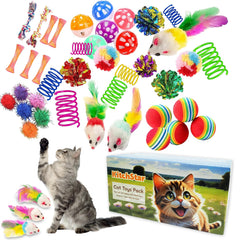 KITCHSTAR resortes-gatos-interior: estimulan curiosidad y ejercicio diario.