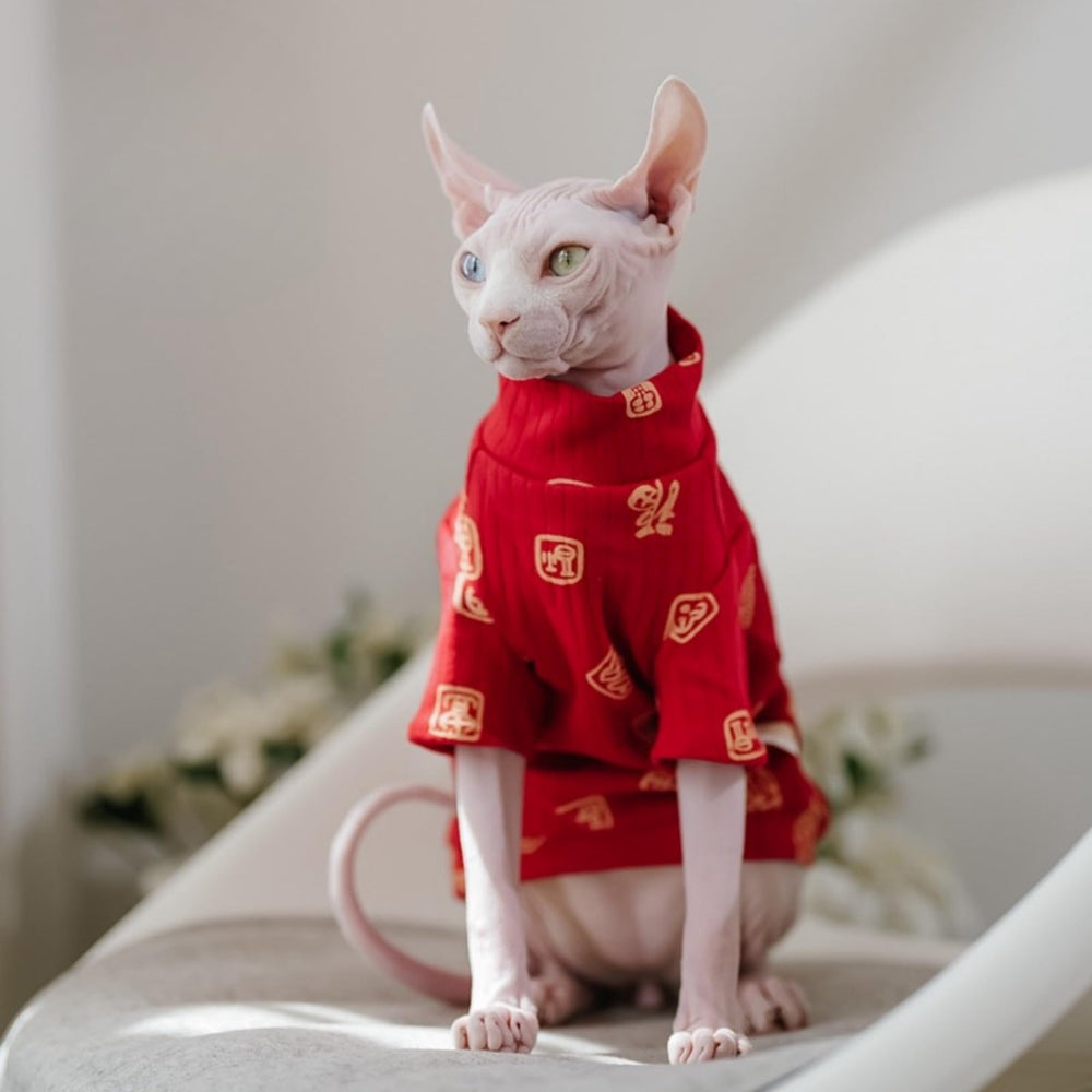 Prenda para todas las estaciones Kitipcoo, mantiene cómodo al gato durante el año.
