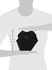 Kitty Holster: detalle del cierre de gancho y bucle para mayor seguridad.