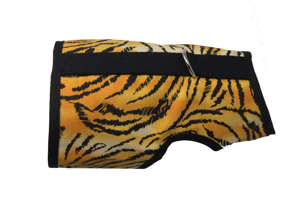Kitty Holster arnés gato rayas tigre, paseo seguro y cómodo para tu felino