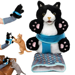 Kitty Karate: Marioneta de Gato Peluche para juego interactivo