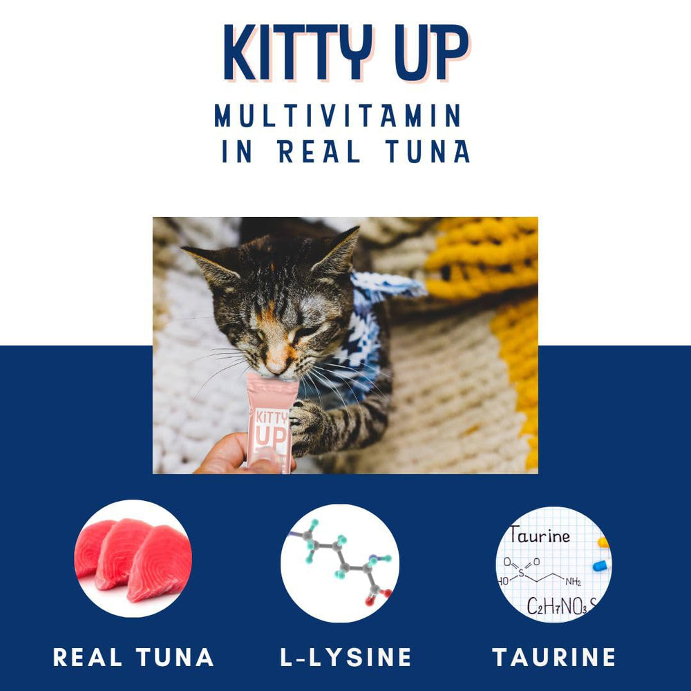 Kitty Up FOS para salud digestiva y pelo.