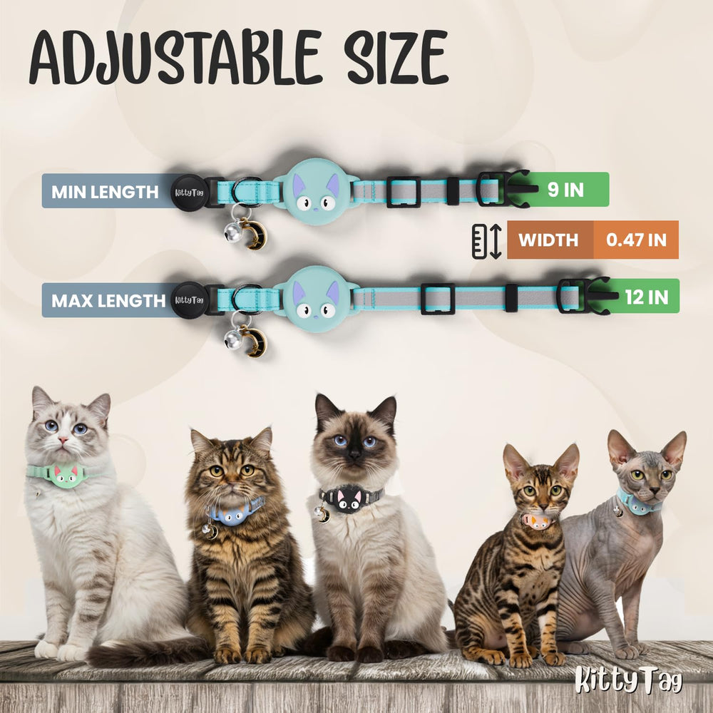 KittyTag collar AirTag campana incluida: localiza al gato también por sonido.