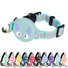 KittyTag collar AirTag frente: localiza a tu gato con precisión y tranquilidad.