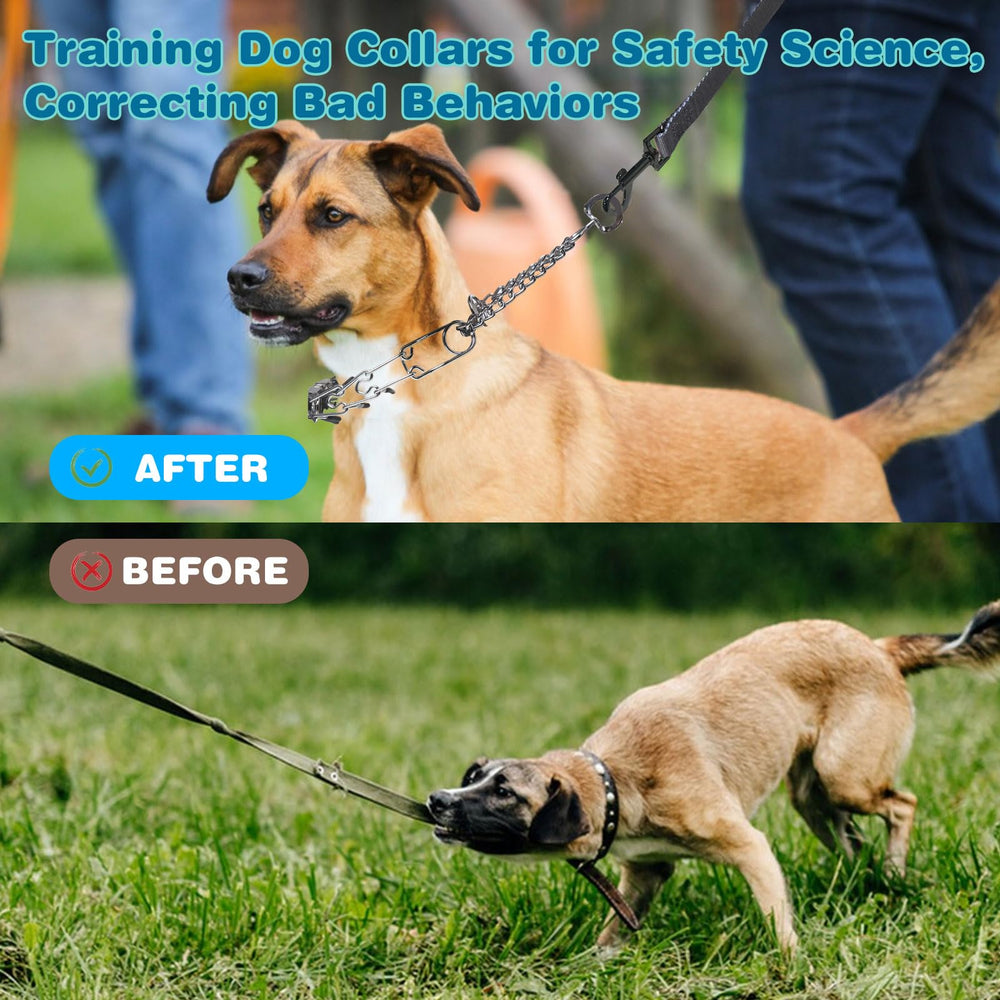 Kitys Fatch collar de púas para perros: acople rápido para colocación fácil.