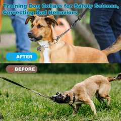 Kitys Fatch collar de púas para perros: acople rápido para colocación fácil.