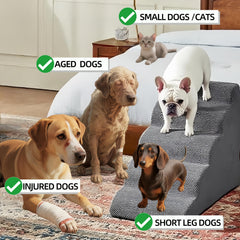 KIWIWOOF base antideslizante para fijar la escalera al suelo.