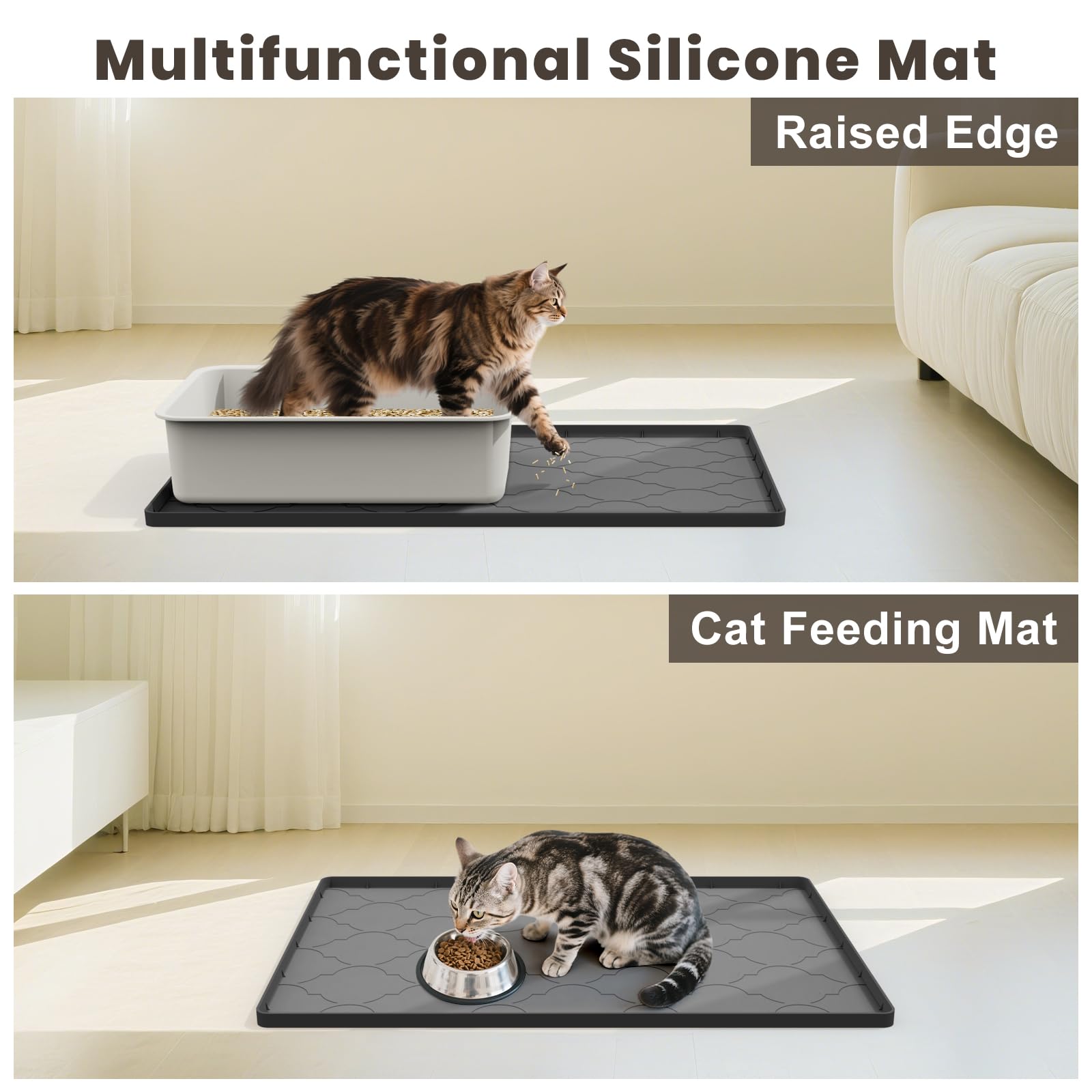 Kixcvdm masaje-texturas-patas, experiencia suave para tu gato al pisar