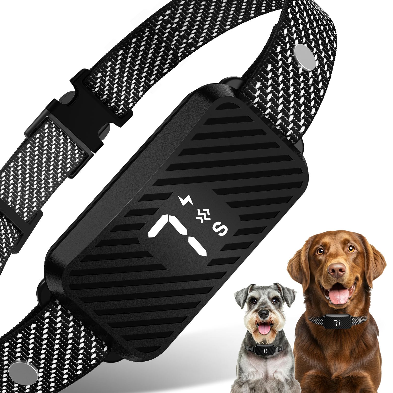 KJKZO collar antiparlidos con detección doble para menos falsas alarmas