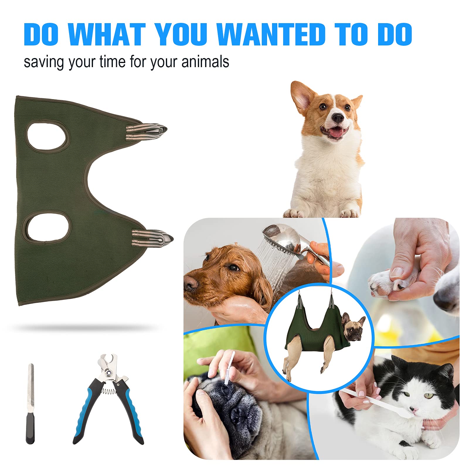 Kkiimatt corta-uñas para perros, permite un corte preciso sin tirones.