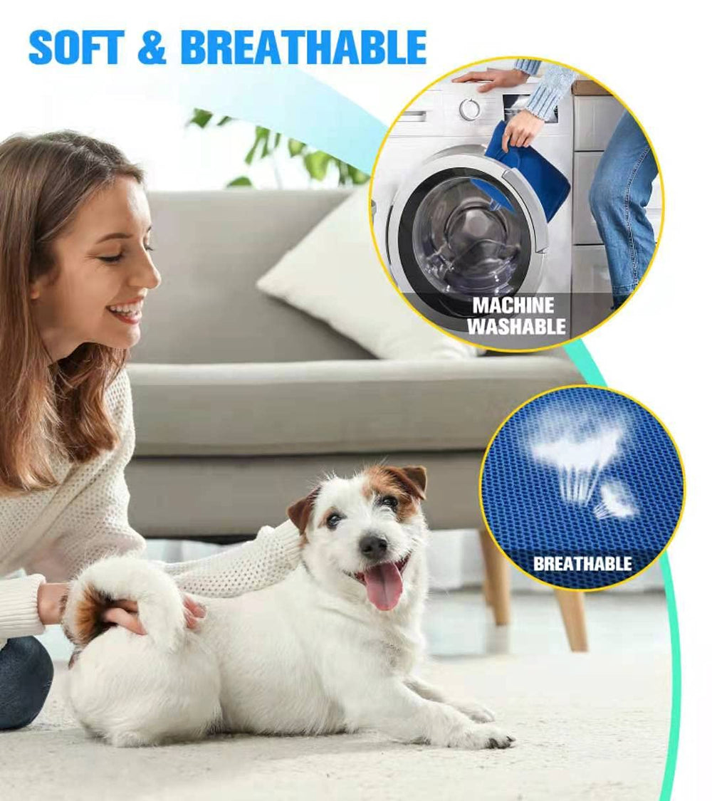 Kkiimatt peine doble para pelo canino, peina y deshace nudos.