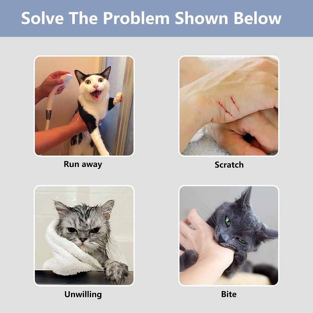 Kit de cuidado KlerRoem para gatos, todo en uno